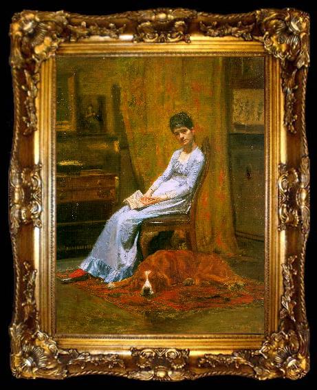 framed  Thomas Eakins The Artist